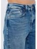 Mavi high-rise mom jeans in blue for women