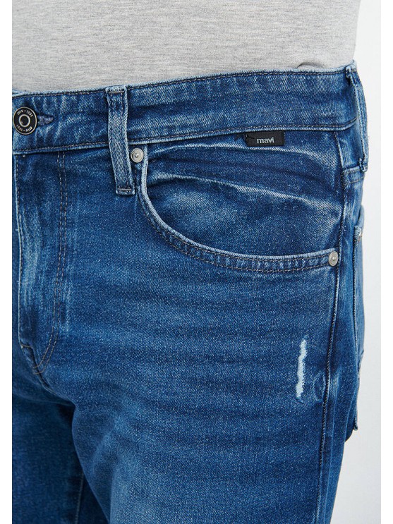Мужские джинсы Mavi с посадкой на средней талии и зауженными низом
