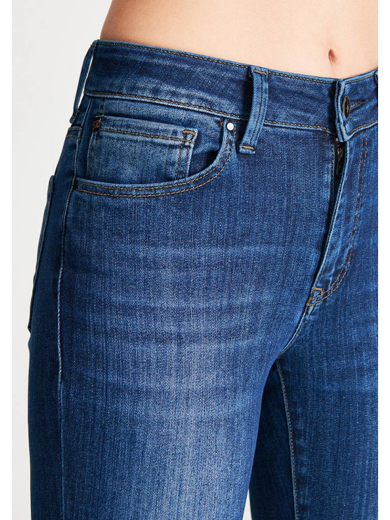 Женские джинсы Mavi со скіні посадкой и синим цветом