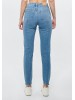 Get the Trendy Mavi Mom Jeans with High Waist and Ripped Design