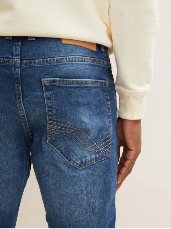 Мужские джинсы Tom Tailor средней посадки и зауженными штанинами