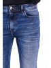 Чоловічі джинси LTB скіні з середньою посадкою в блакитному кольорі