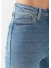 Женские джинсы Mavi с высокой посадкой и скіні фасоном в блакитном цвете