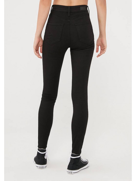Stylish Black Skinny Jeans with High Waist for Women by Mavi