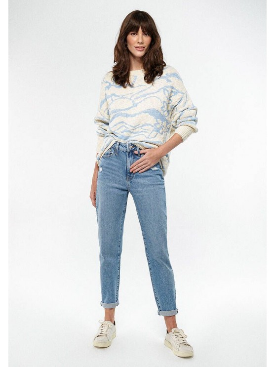 Women's High-Rise Mavi Jeans in Blue