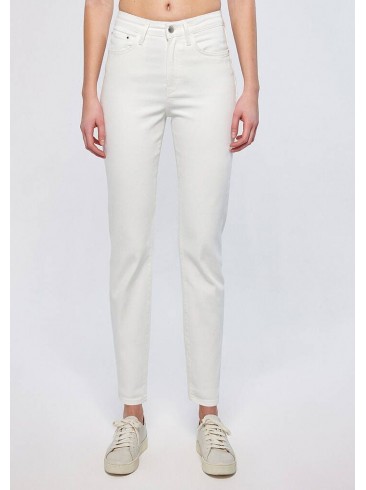 Мом-джинси білого кольору - Mavi 101077-31868