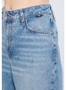Женские джинсы Mavi с высокой посадкой и фасоном mom, блакитного цвета.