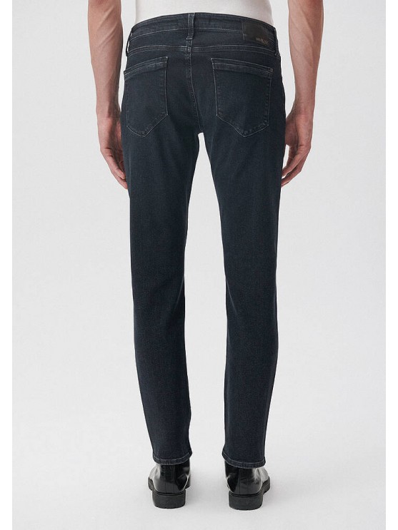 Mavi Men's Black Slim-Fit Jeans