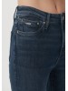 Женские джинсы Mavi с высокой посадкой и скіні фасоном в синем цвете