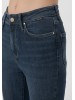 Женские джинсы Mavi с высокой посадкой и скіні фасоном в синем цвете