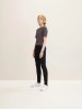 Женские джинсы Tom Tailor: чёрный цвет, скіні фасон, средняя посадка.