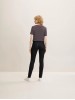 Tom Tailor Women's Black Skinny Jeans with Mid-rise Fit