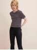 Чорні середньої посадки скіні джинси від Tom Tailor для жінок