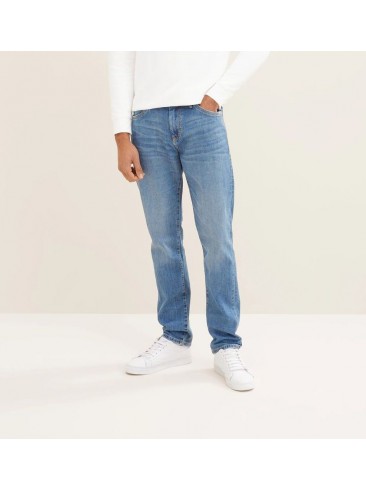 Tom Tailor, straight, medium rise, blue jeans, 1035878 10127