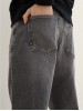 Чоловічі джинси Tom Tailor сірого кольору з середньою посадкою і широким фасоном