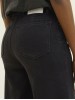 Широкі чорні джинси високої посадки Tom Tailor для жінок