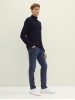 Мужские джинсы Tom Tailor с посадкой на среднюю талию и завуженным фасоном