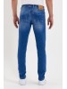 LTB Men's Tapered Jeans in Blue with Low Rise