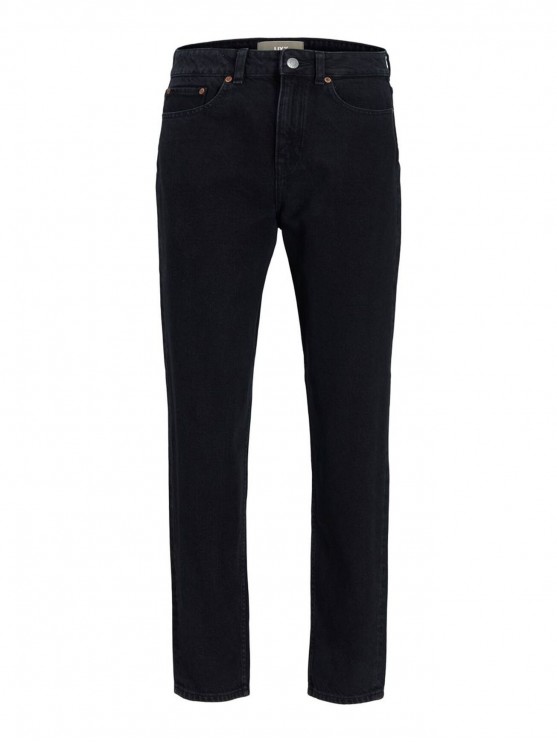 Чорні високі мом джинси від JJXX для жінок