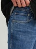 Чоловічі джинси Jack Jones синього кольору з середньою посадкою та прямим фасоном