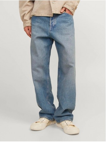 Широкі джинси світло-синього кольору від Jack Jones - 12259781 Blue Denim