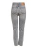 Get Stylish with Only's High-Waisted Straight Grey Jeans for Women