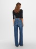 Women's Loose Fit High-Waisted Blue Jeans by Only