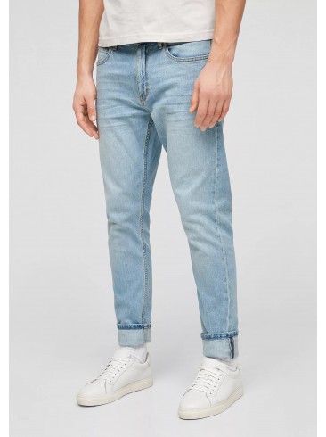 s.Oliver, tapered, blue jeans, mid-rise, 2061193 53Z4
