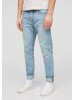 Мужские джинсы s.Oliver, блакитного цвета, средняя посадка, tapered фасон