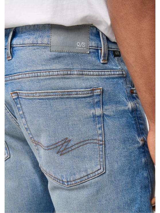 Чоловічі джинси s.Oliver завужені, середня посадка, блакитні