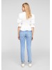 Женские джинсы s.Oliver в стиле скіні с высокой посадкой и рваными деталями