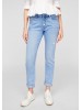 Shop s.Oliver's High-Waisted Skinny Ripped Jeans in Blue for Women