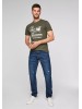Shop s.Oliver's Straight Fit Jeans in Classic Blue for Men