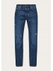 Чоловічі джинси s.Oliver середньої посадки та прямого фасону синього кольору