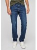 Чоловічі джинси s.Oliver середньої посадки та прямого фасону синього кольору
