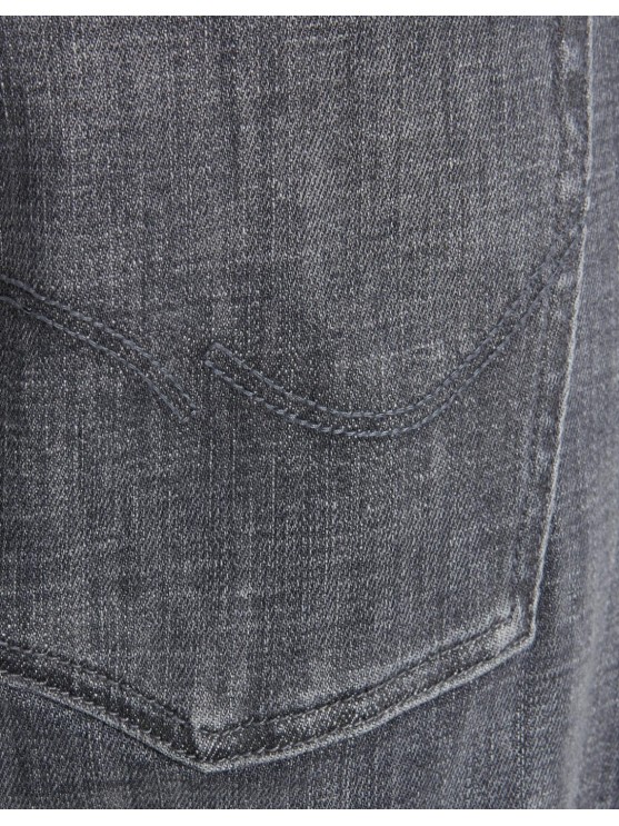Сірі вузькі джинси середньої посадки від Jack Jones для чоловіків