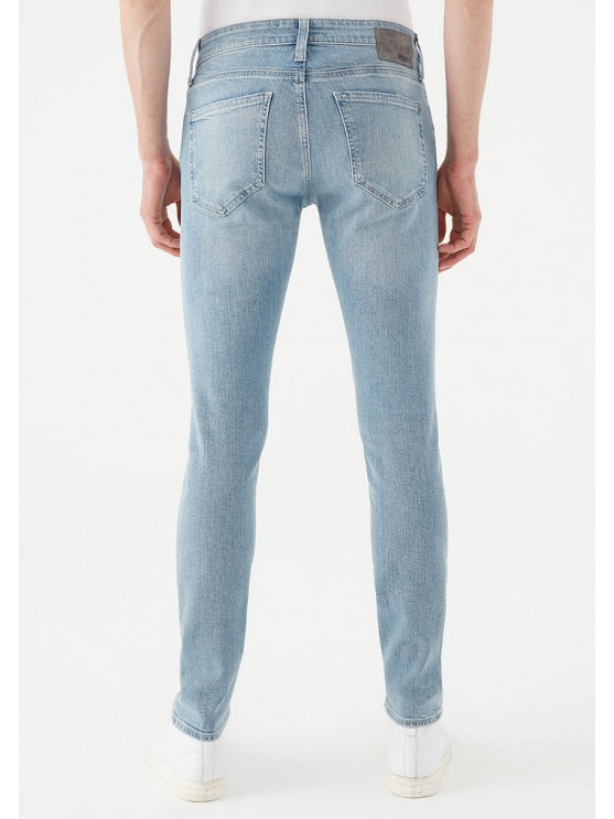 Mavi Men's Skinny Jeans - Mid-Rise, Blue Color