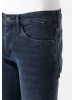 Mavi Men's Skinny Jeans in Blue, Mid-Rise Fit
