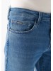 Чоловічі джинси Mavi синього кольору з середньою посадкою та прямим фасоном