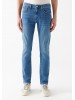 Classic straight fit jeans for men in blue by Mavi