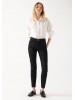 Stylish Black High-Rise Mom Jeans by Mavi for Women