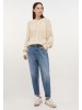 Mustang Women's High-Waisted Blue Mom Jeans