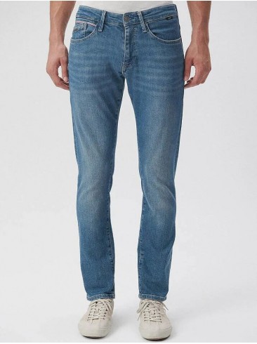 Tapered jeans, mid-rise, blue - Mavi 0042285192