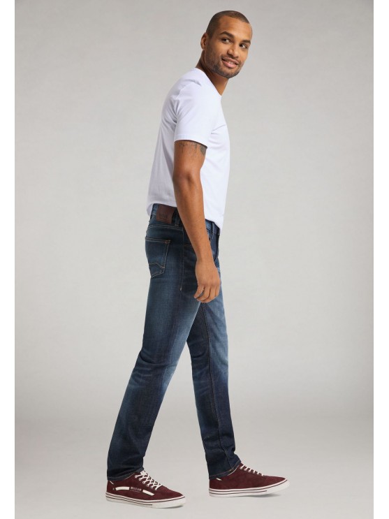 Mustang Tapered Low-Rise Jeans in Blue for Men