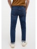 Mustang Men's Low-Rise Tapered Jeans in Blue