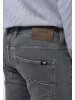 Mustang Men's Grey Slim Fit Jeans with Medium Rise