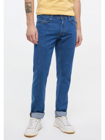 джинси, сині, середня посадка, tapered, Mustang Jeans, 1013680 5000 683