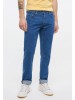 Mustang Tapered Jeans for Men - Blue Color, Medium Rise
