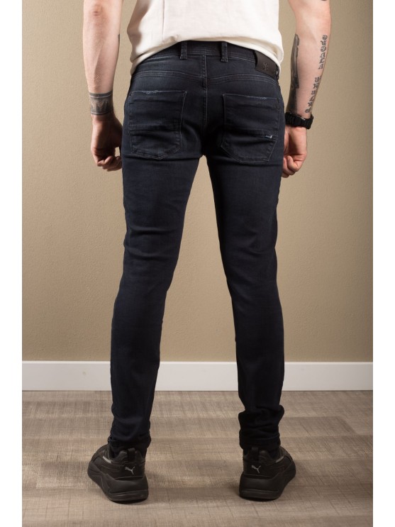 Мужские джинсы LTB с посадкой на среднюю талию и завуженным фасоном в синем цвете