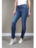 Женские джинсы s.Oliver с посадкой на среднюю талию, фасон скіні и цветом синим.